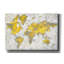«World Map Yellow Gray» par Danhui Nai, art mural-596969005