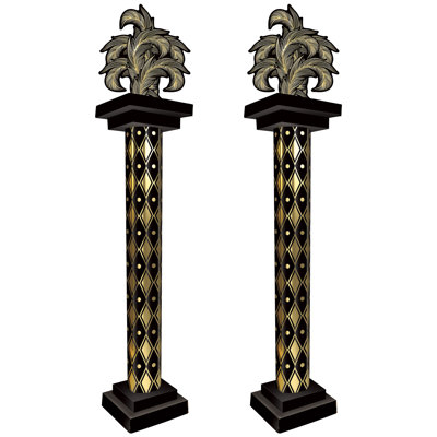Grands accessoires de colonne Masquerade 3D