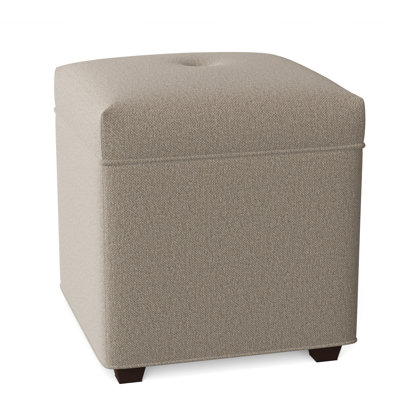 Kaplan 19" Wide Square Storage Ottoman