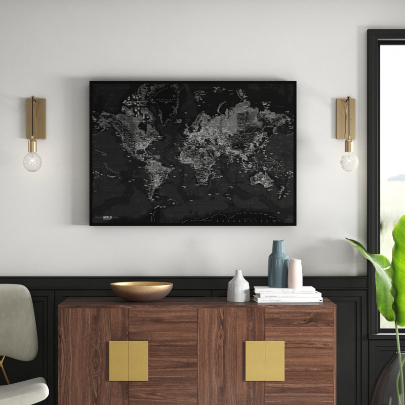 Single Picture Frame Print on Canvas, 84 cm H x 120 cm W x 4 cm D