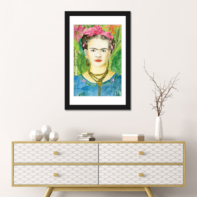 «Frida Kahlo II», reproduction sur toile
