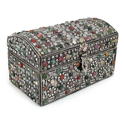 Wood Jewellery Box + Locking