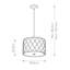 Battle Creek 3 - Light Drum Pendant