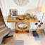 Console en miroir avec incrustation de diamant concassé, longue entrée-1006767571