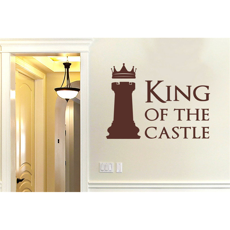 Wall Decal, Grey, Large