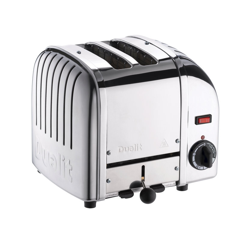 Dualit Vario 2 Slice Classic Toaster, Stainless Steel