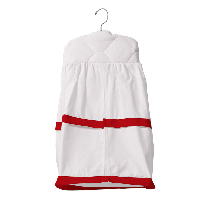Rangement pour lit de bébé Dvorak, Rouge