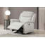 Fauteuil inclinable manuel manuel avec accoudoirs coulissants