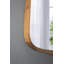 Miroir 27 "x 37" Irrgeular avec cadre en bois