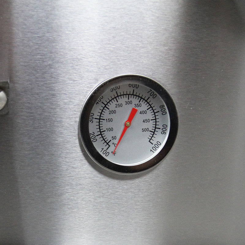 Dakota Fields Adysin Stainless Steel Countertop Propane Pizza Oven