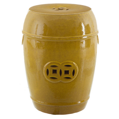 Bryony Ceramic Accent Stool