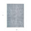 Tapis intérieur lavable abstrait bleu denim 9 pi x 12 pi