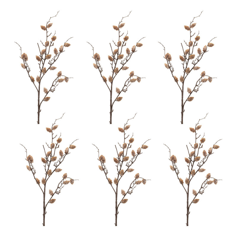 Brindilles de neige enneigées (ensemble de 6)
