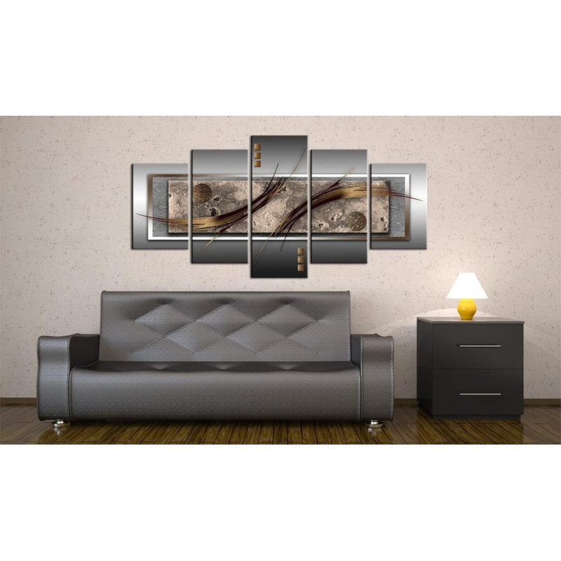 " Modern Chic " 5 - Pieces, 40" H x 80" W x 0.7" D