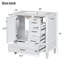Ensemble de meuble-lavabo moderne avec lavabo 30 po, meuble-lavabo moderne avec porte à fermeture douce et 3 tiroirs, structure en bois massif-2137894651