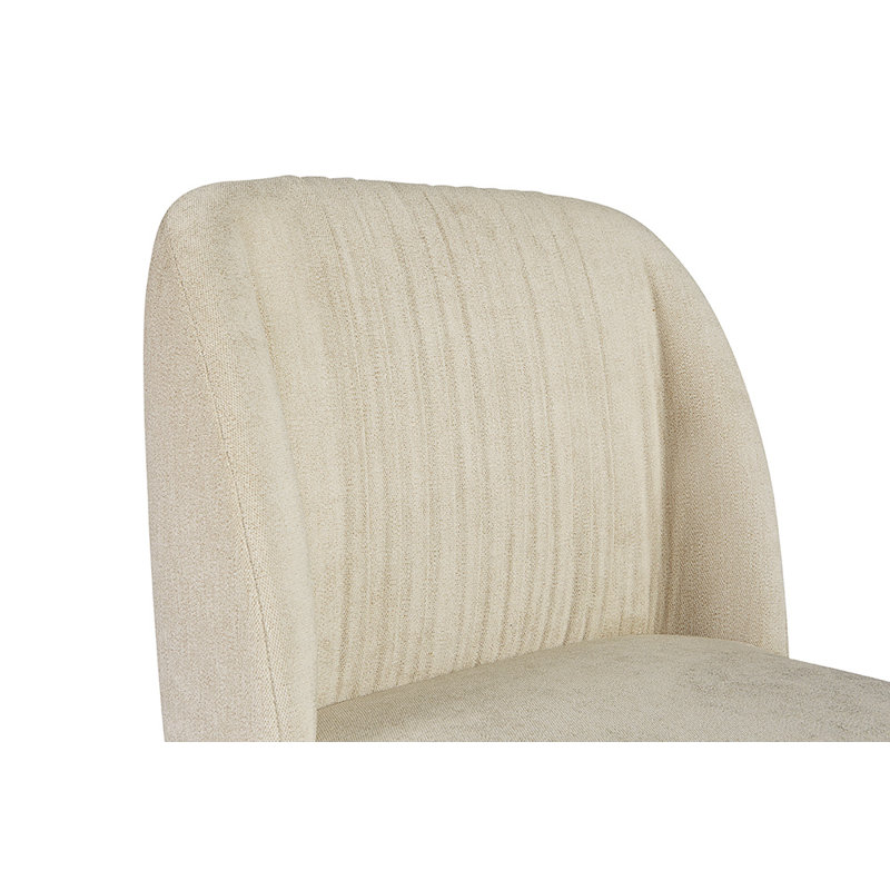 Nevin Upholstered Dining Chair, Muslin