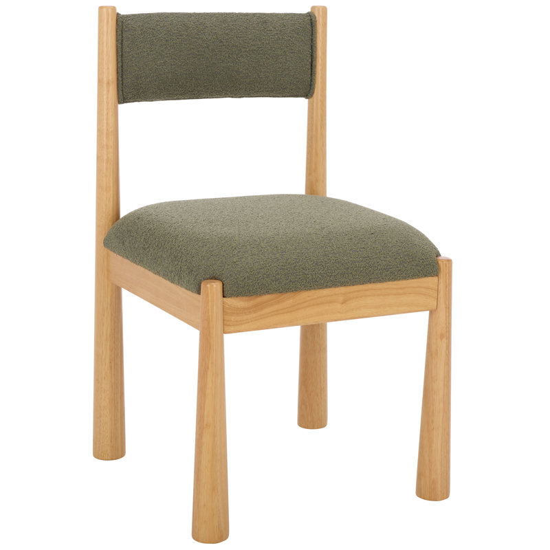 Chaise Makiko, Vert, Naturel