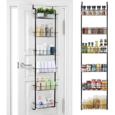 SmartDesign Smart Design Over the Door Pantry Organizer with Adjustable  Shelves - White & Reviews