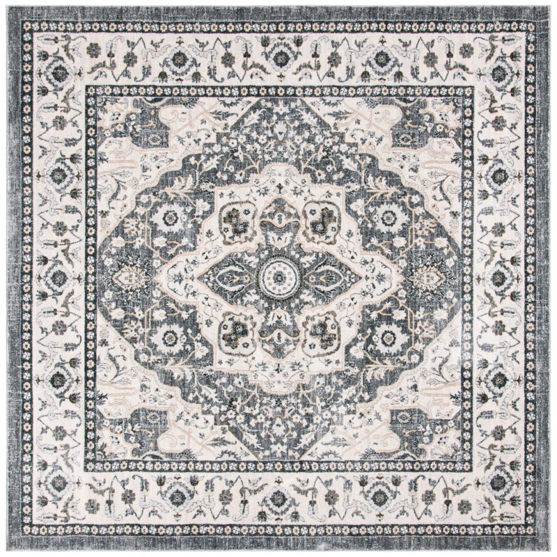 Tapis oriental Aaysha Performance, Carré 8 pi