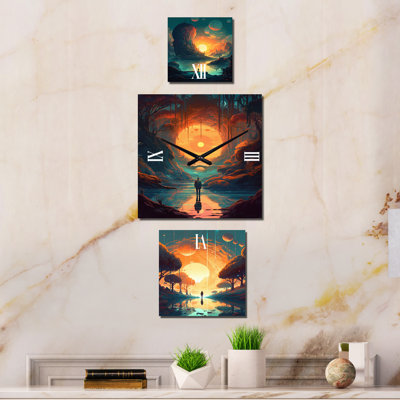 Horloge murale Mahaley