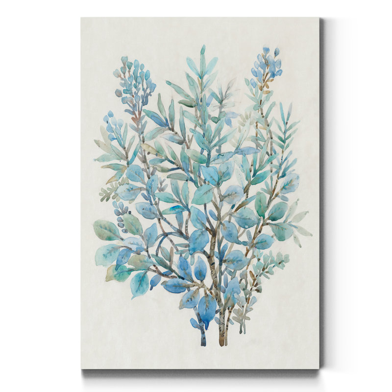 « Leaf arrangement III », reproduction d’art sur toile tendue, H 20 po x l 16 po x P 1 po