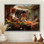 «African Vibrant Market I», reproduction d'art sur toile-585678271-555487060
