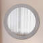 Huldar Glass Flat Wall Mirror