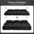 Modular Sleeper Sectional Cloud Couch With Ottoman, Plush Corduroy, No Assembly Required, Big Comfy Couches Set With Fluffy Memory Foam-96588081
