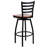 Lomonaco Swivel Upholstered Counter Stool with Metal Frame-33495678