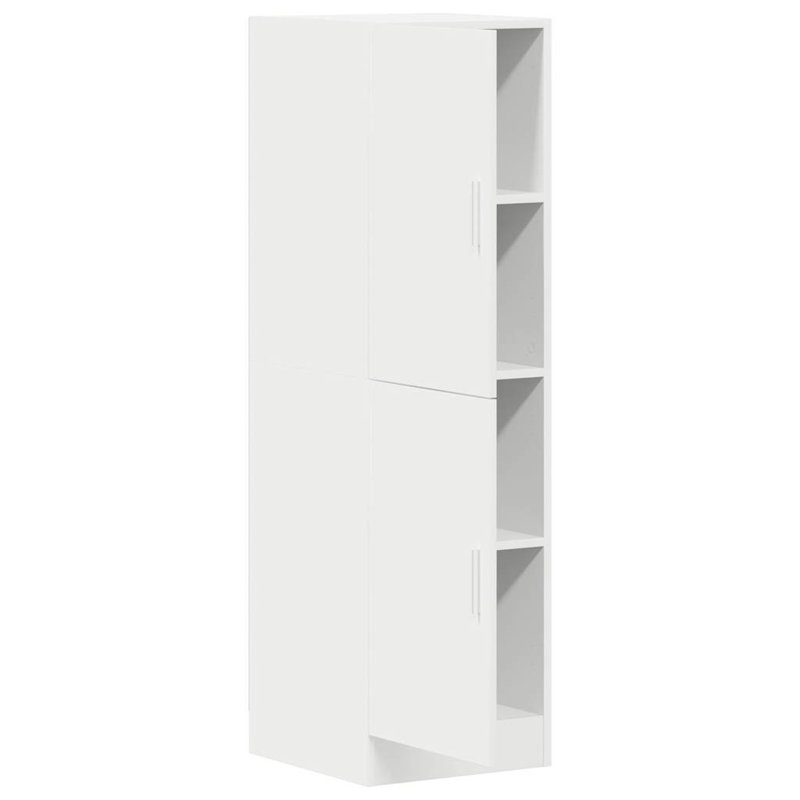 Kitchen Cabinet 38X41.5X131.5 Cm Engineered Wood, White