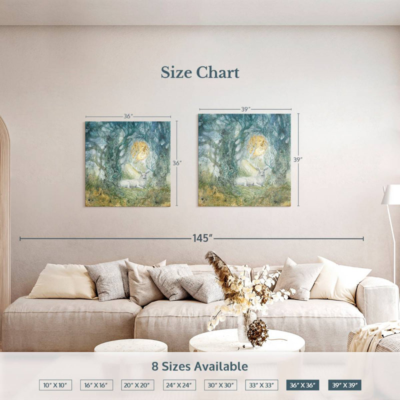 Kelan Coda, 36" H x 36" W