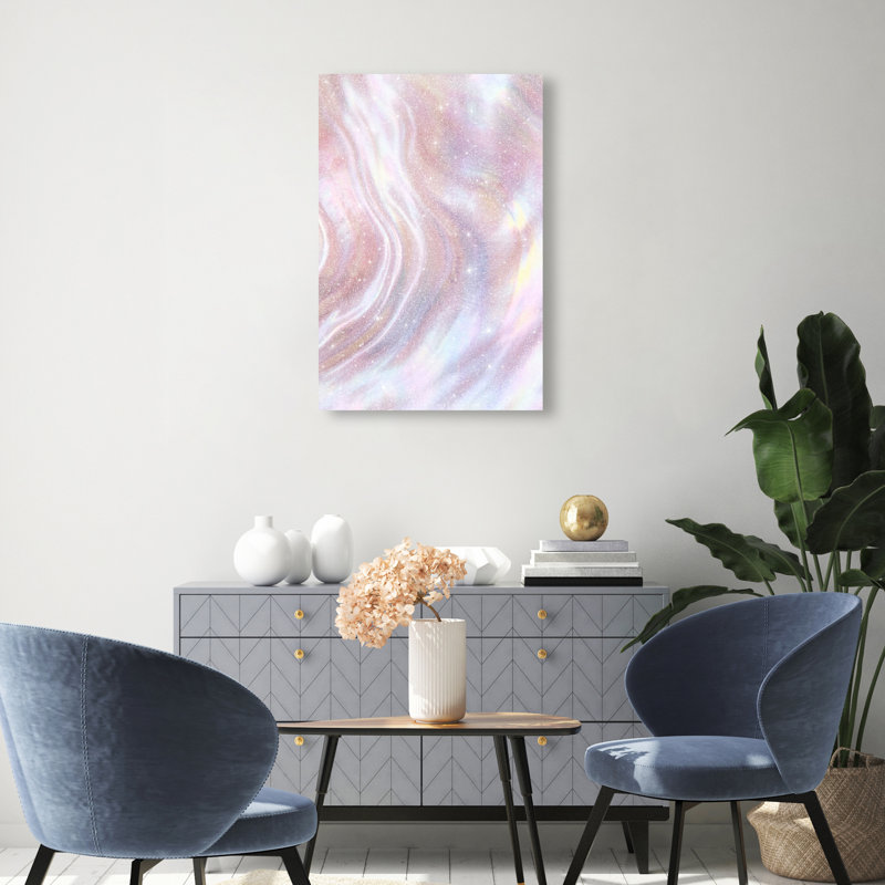 Iridescent Wave Print by Oliver Gal, 45"H x 30"W, Gallery Wrapped