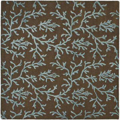 Soho Hand Tufted Wool Floral Rug
