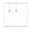 Luminaire suspendu géométrique à 1 lumière Avilez-1892576630