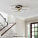 Eylana 3-Light LED Semi Flush Mount with Remote Control