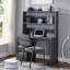 CHAISE DE BUREAU DE 62 CM DE LARGE, TISSU GRIS-2126632490