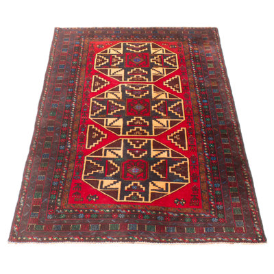 Teimani Red Rug 4'0" x 6'5"