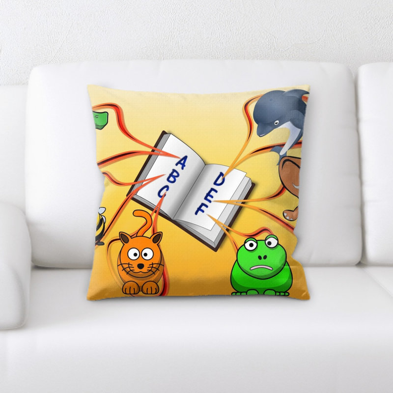 Microsuede Throw Pillow