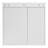 High - Quality Wall Mounted 2 In 1 Bathroom Storage Mirror Cabinet With Adjustable Shelves, Soft Closing Hinges, And Finish Medicine Definition Reflection, Long Lasting Hardware-1668304152