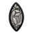 Black with Bright Pewter