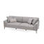 Canapé-lit Berta 3 places gris-1171337760