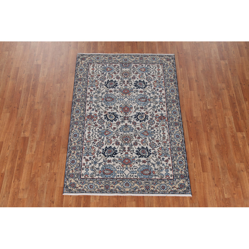 Tapis oriental en laine noué à la main Sultanabad Ziegler 4 x 6