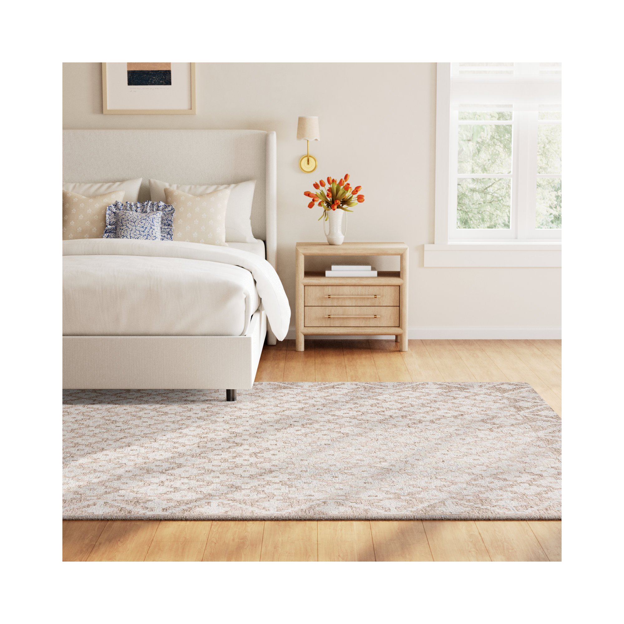 Heath Handmade Rug, Rectangle 8' x 10'