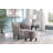 Eliza Upholstered Barrel Chair with Ottoman-1236848697