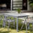 Patio Gray Wood Table-1476241736