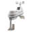 AcuRite Iris (5-in-1) Indoor/Outdoor Wireless Weather Station for Indoor and Outdoor Temperature and Humidity, Wind Speed and Direction, Rainfall, with Built-In Barometer and Digital Display (01528MCB)