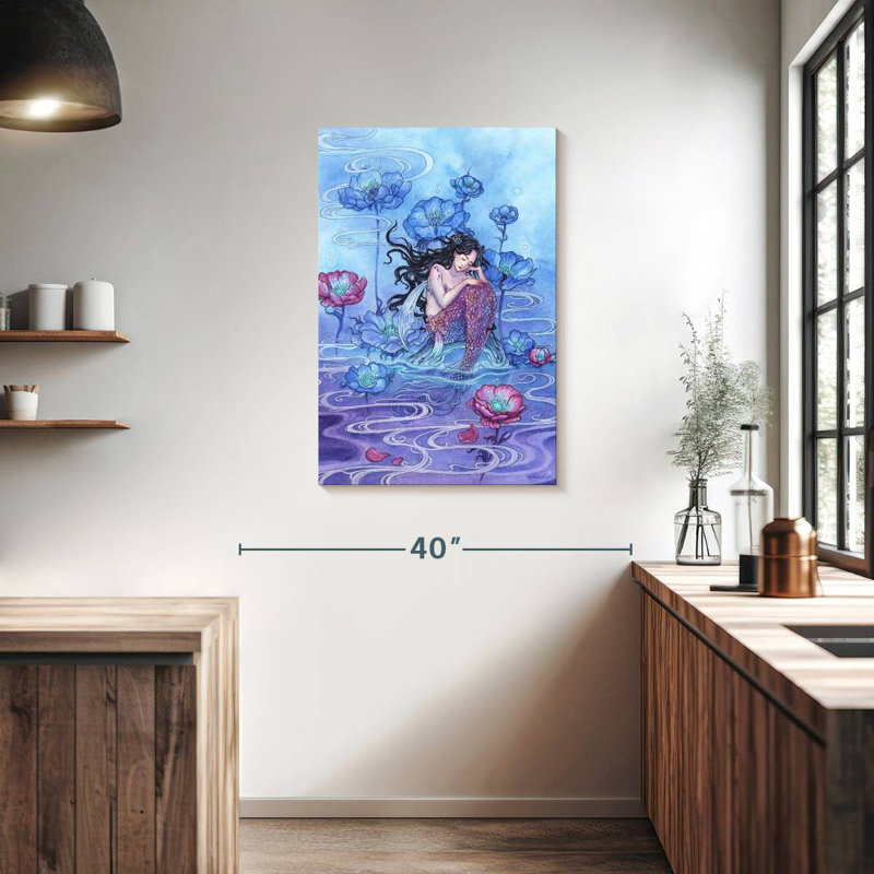 Kelan Luminous Depths, 36" H x 24" W
