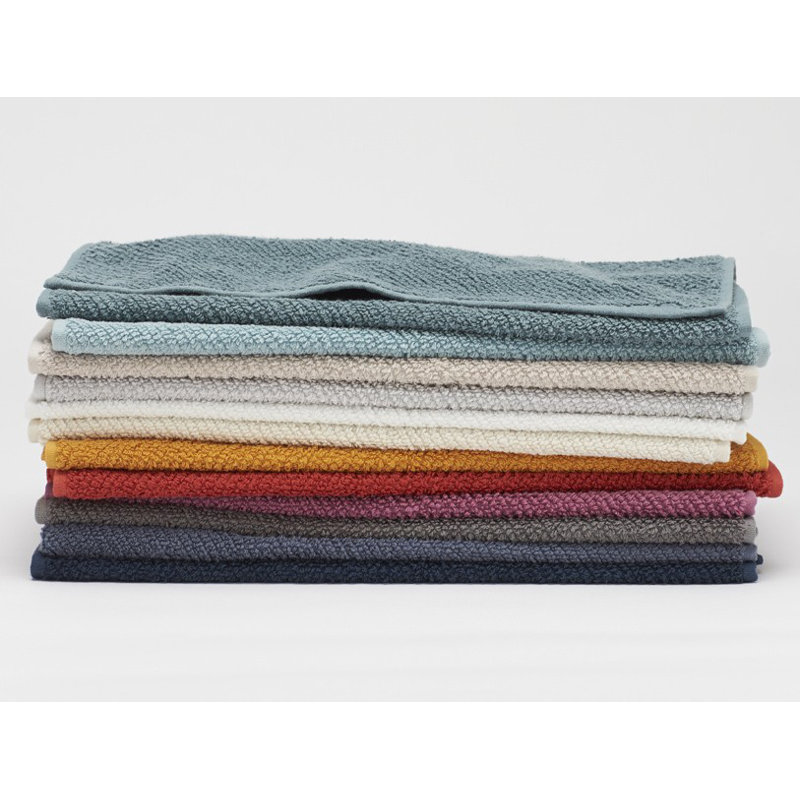 Air Weight Organic 100% Cotton Midweight Hand Towel, Alpine White