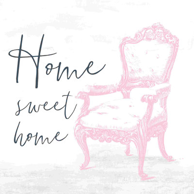 " Sweet Home Chair " Painting Print