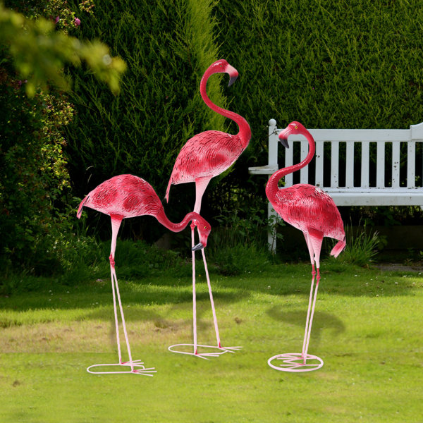 Solar Figure Solar Wobbly Figure Movable Flamingo Joke Item Gift
